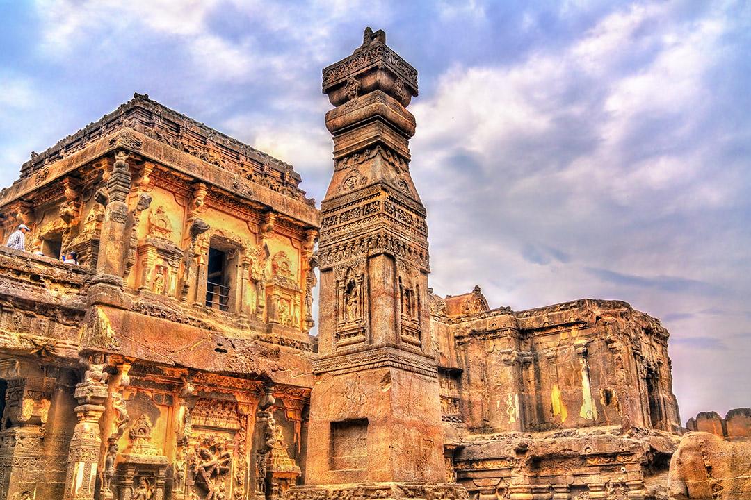 Kailasa temple in India