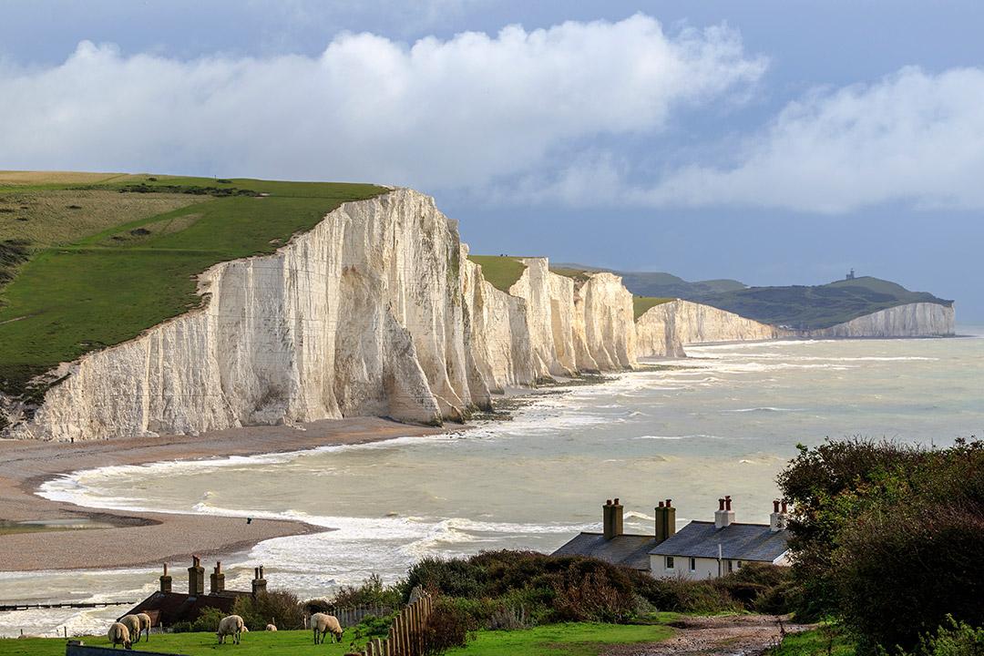 The Seven Sister Cliffs in UK