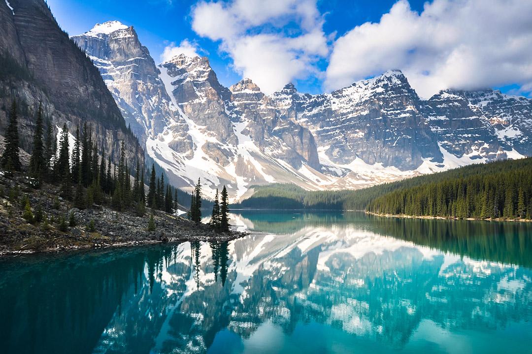 Moraine Lake in Canada