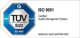 Certified according to ISO 9001