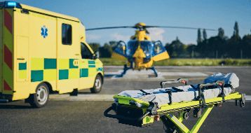 Air ambulance helicopters